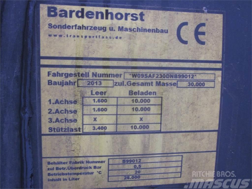  Bardenhorst 25000, 25 cbm, Tanksattelauflieger, Zu Drijfmesttanks