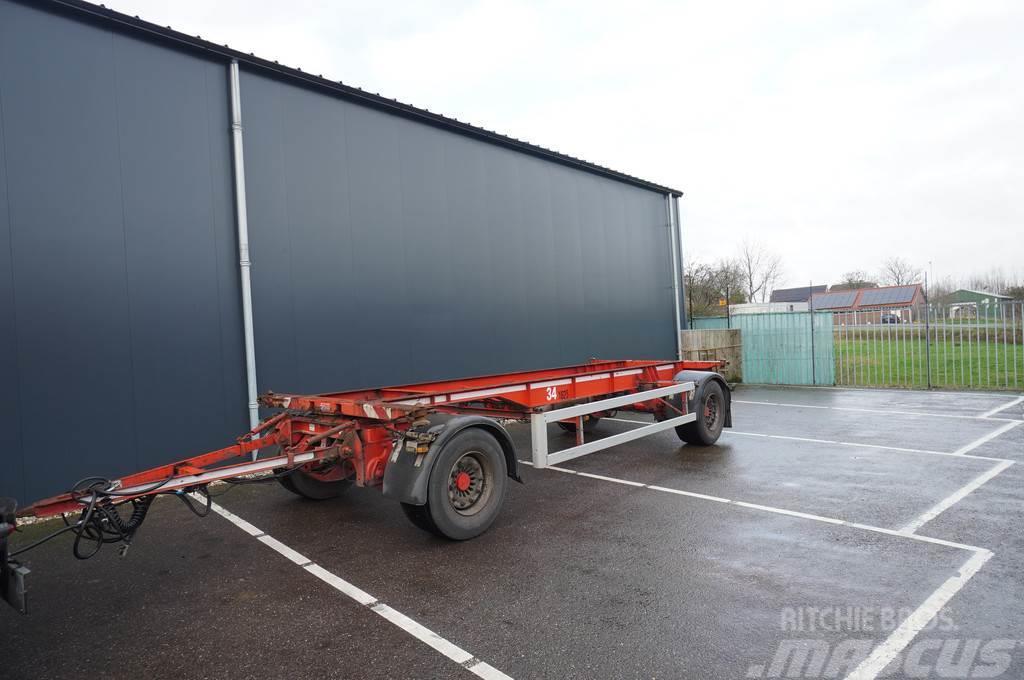 GS Meppel 2 AXLE 20FT CONTAINER TRANSPORT TRAILER Containerchassis