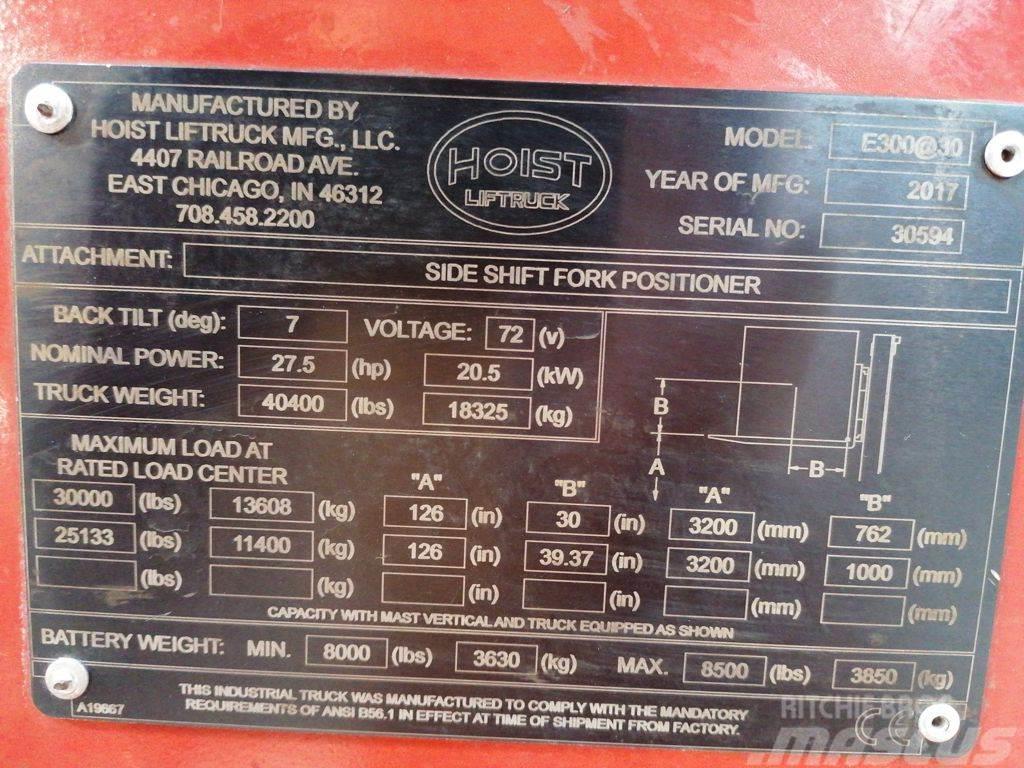 Hoist E300 Elektrische heftrucks