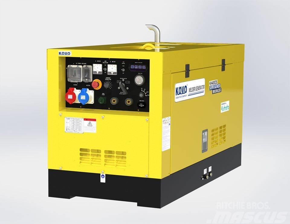 Yanmar 4TNV98 welding generator soldadura EW500DS Lasapparaten