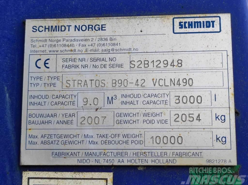 Schmidt STRATOS SAND AND SALT SPREADER 9m3 Zand- en zoutstrooimachines