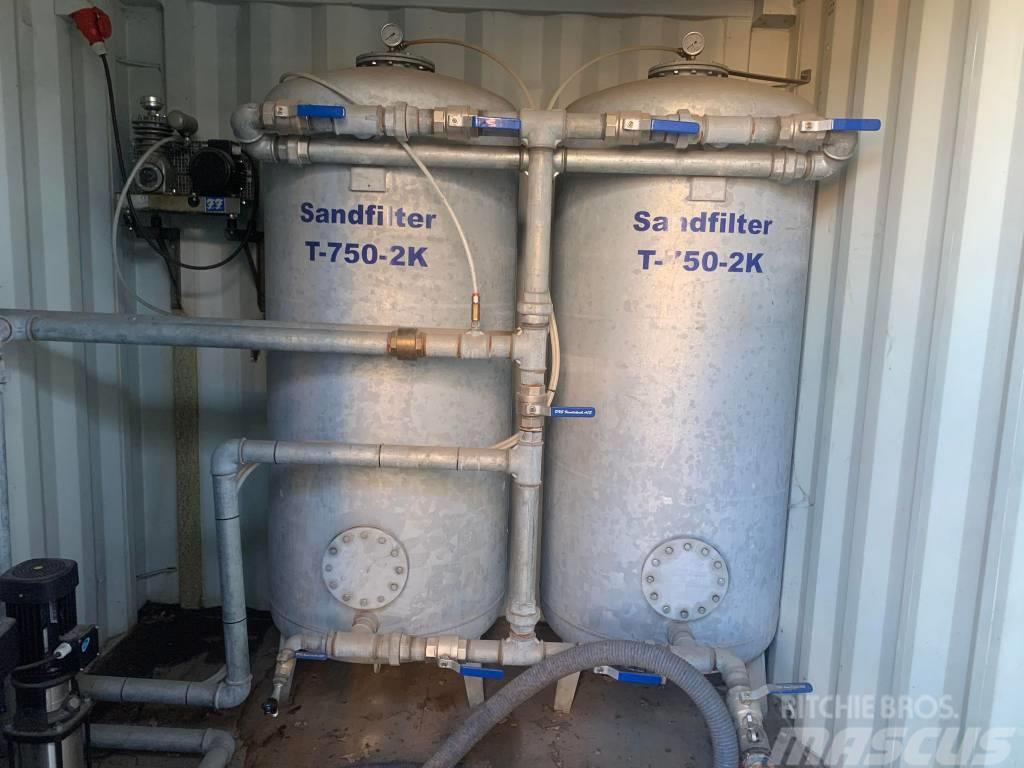 Mobil water treatment plant container 5 foot Mobil Afvalinstallaties
