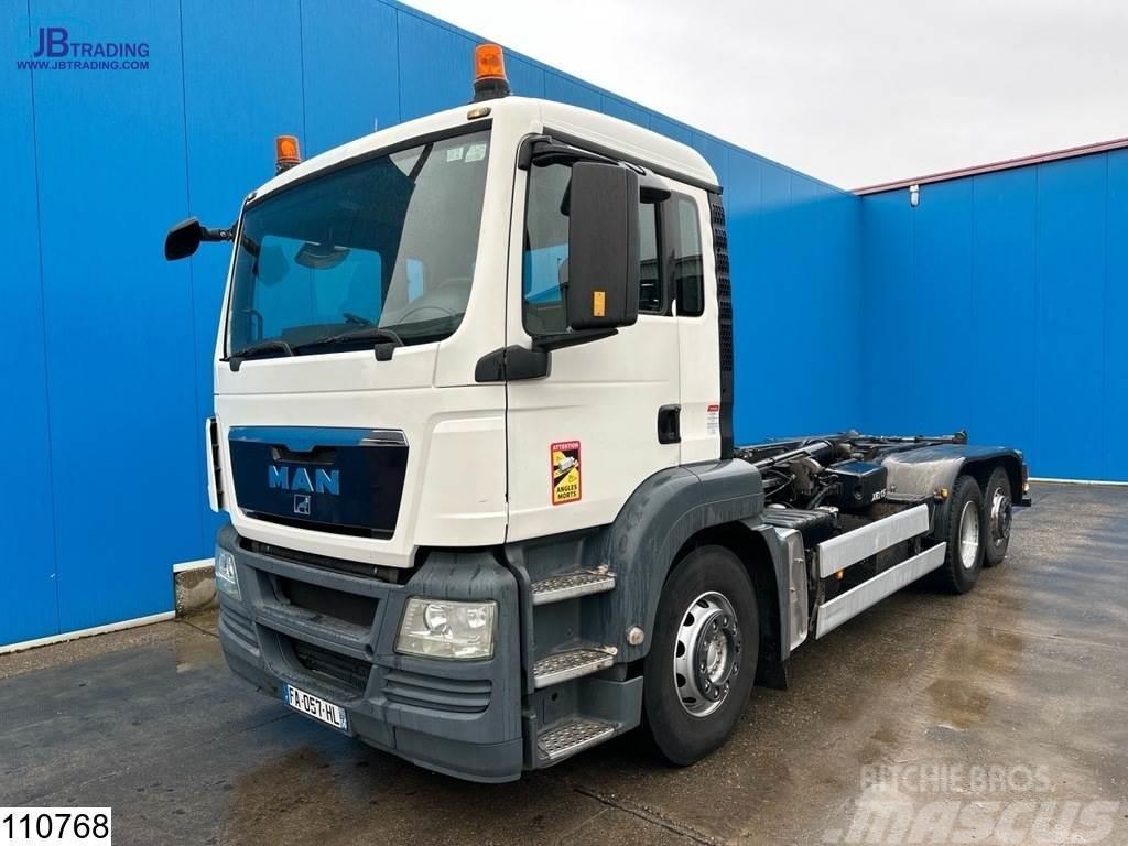 MAN TGS 26 360 6x2, Manual, Retarder, Multilift Vrachtwagen met containersysteem