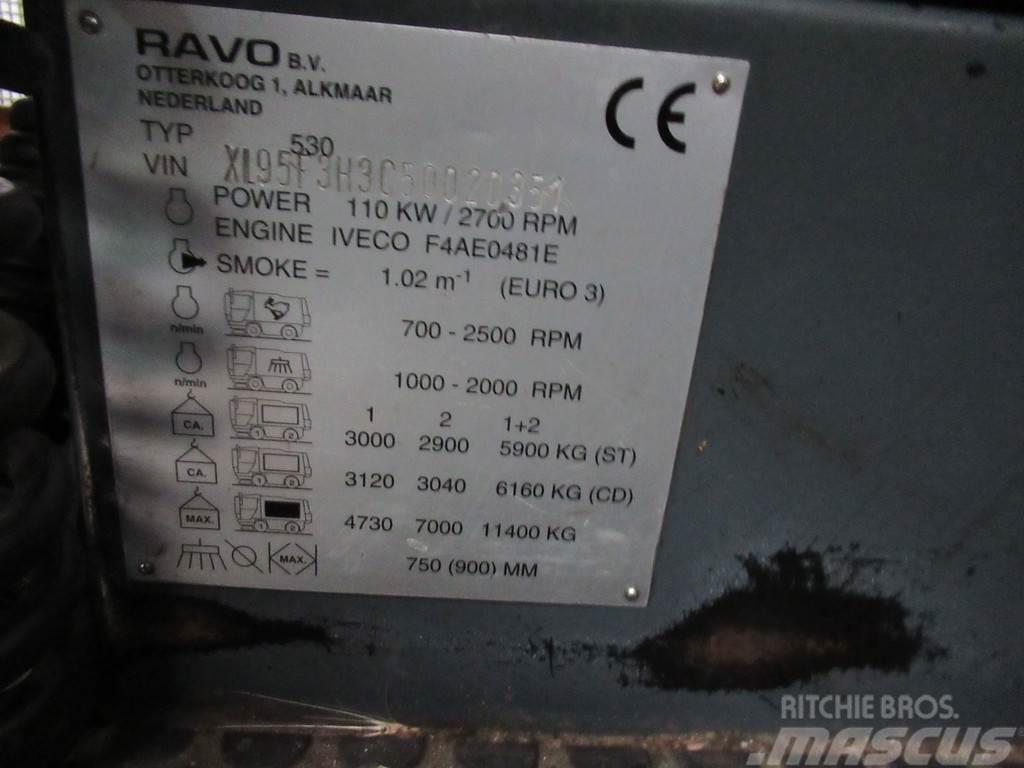 Ravo 530 + 3rd Borstel Brush Veegmachines