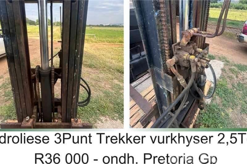  hydraulic 3 point tractor mount - 2.5 ton Heftrucks overige
