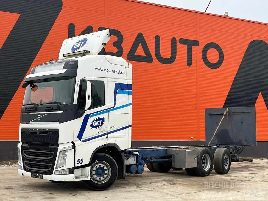 Volvo FH 500 6x2*4 CHASSIS L=7631 mm Chassis met cabine