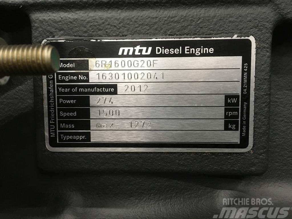 MTU 6R1600 G20F NEW Motoren