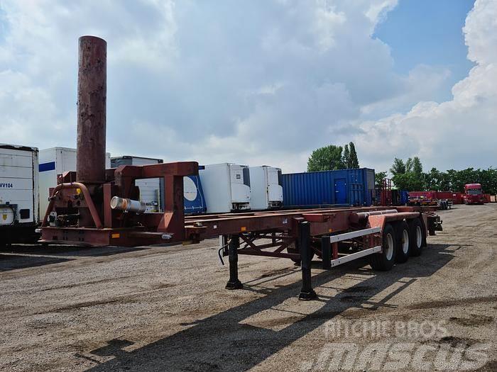 Gofa 40ft | Steel suspension | BPW drum Containerchassis