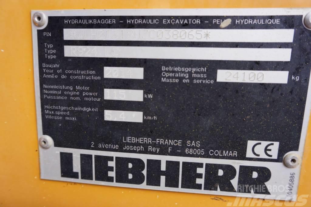 Liebherr R 924 LC Rupsgraafmachines