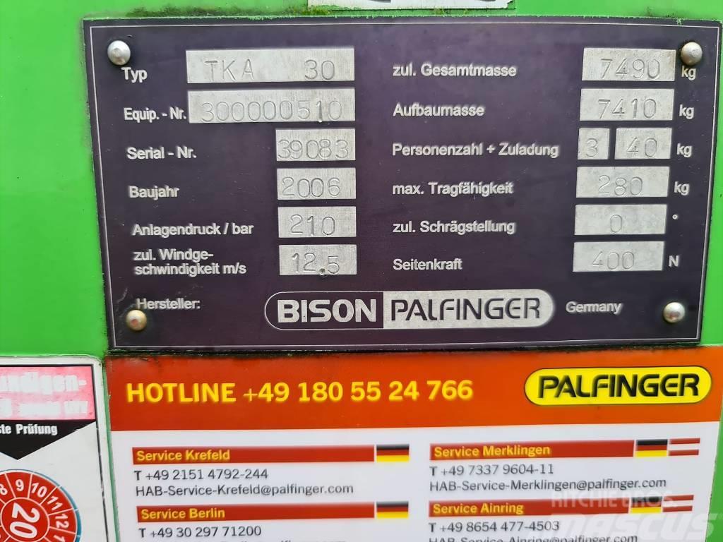  Bison-Palfinger TKA 30 KS Auto hoogwerkers