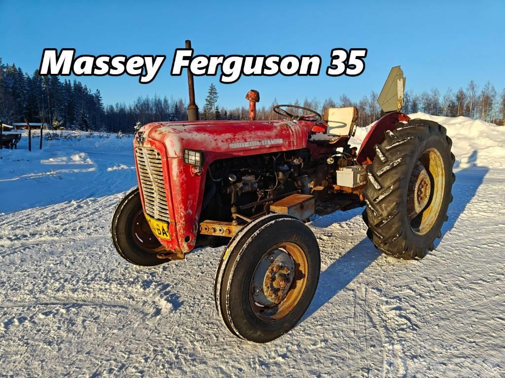 Massey Ferguson 35 - rekisterissä - VIDEO Tractoren