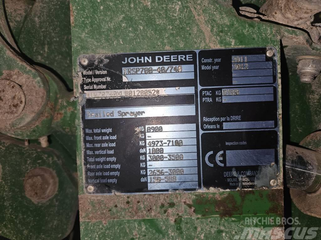 John Deere 740 Getrokken spuitmachines