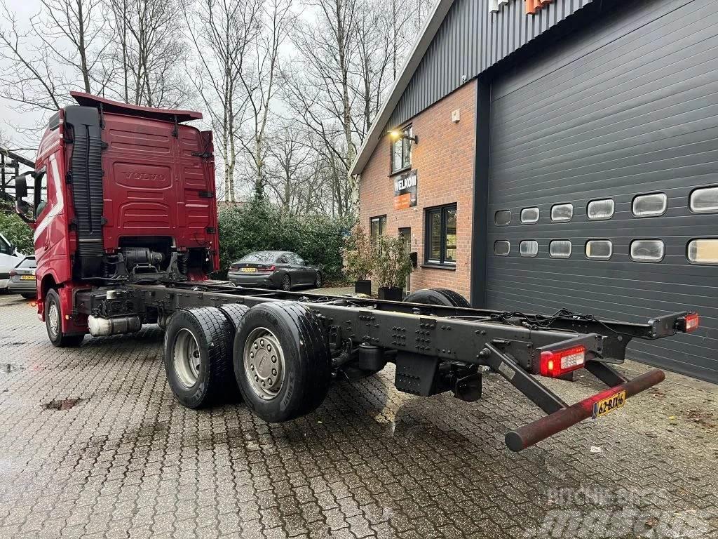 Volvo FH 460 6X2 Globetrotter 8.2M Chassis Xenon NL Truc Chassis met cabine
