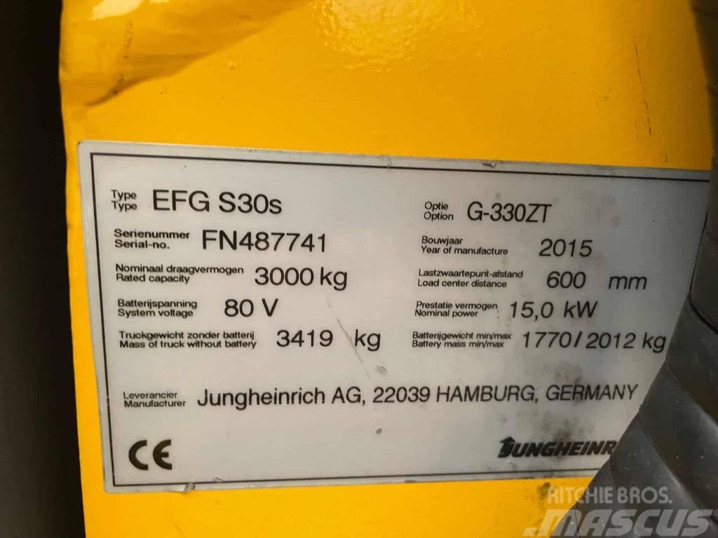 Jungheinrich EFG S30S Elektrische heftrucks