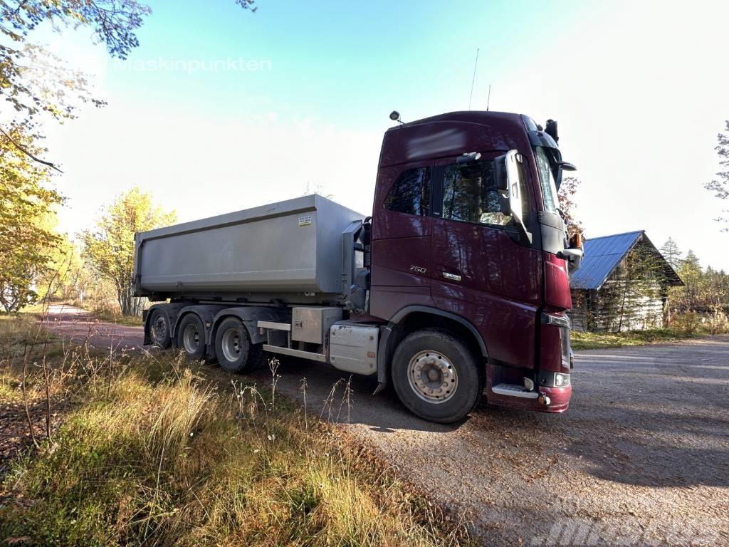 Volvo Fh 16 750 Vrachtwagen met containersysteem