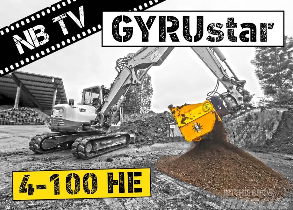 Gyru-Star 4-100HE | Siebschaufel Bagger ab 7 t Puinbakken