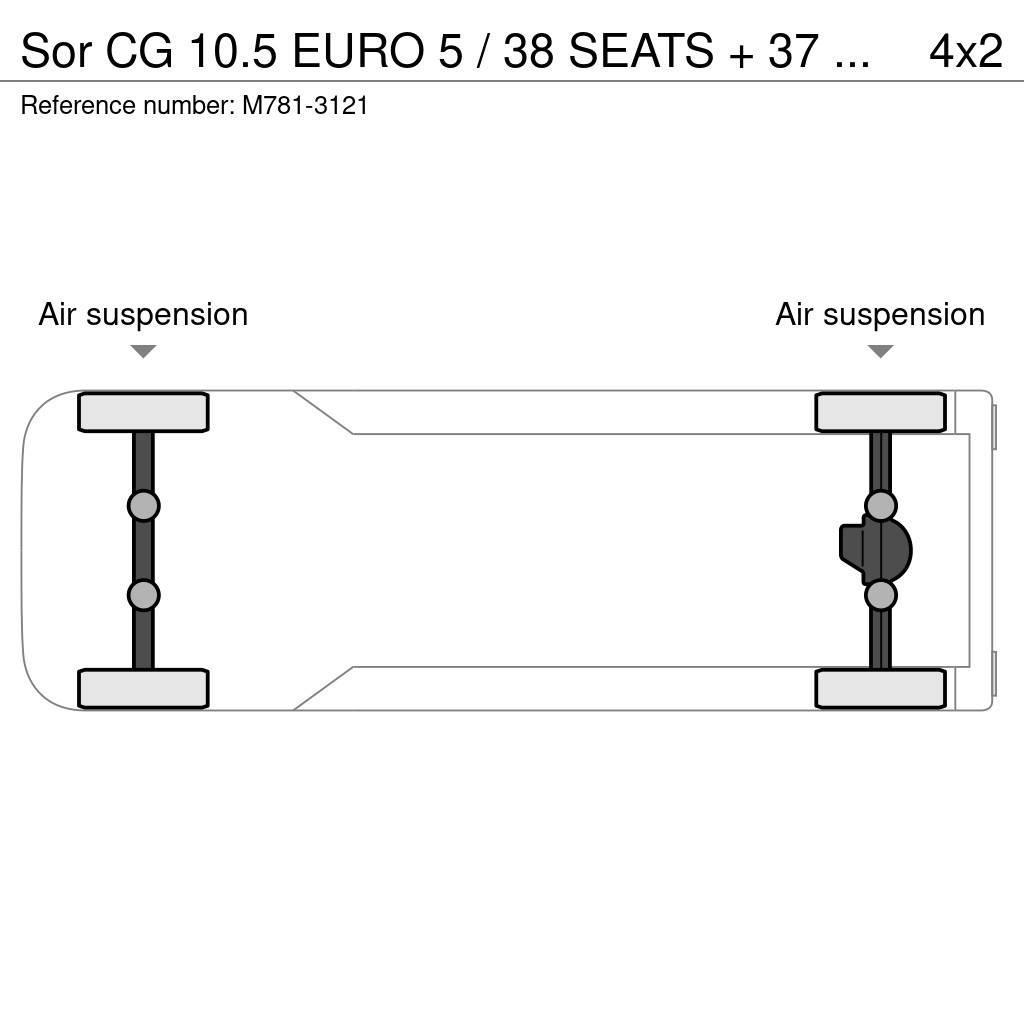 Sor Ibérica CG 10.5 EURO 5 / 38 SEATS + 37 STANDING / AC Stadsbus