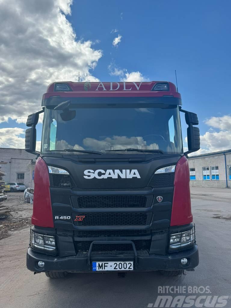 Scania R 450 Vrachtwagen met containersysteem