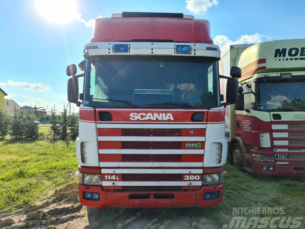 Scania 114L380 6x2 Chassis met cabine