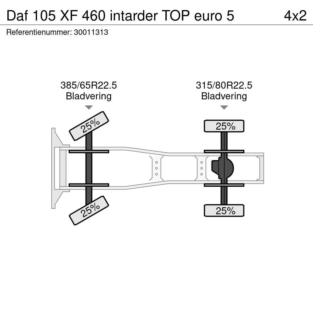 DAF 105 XF 460 intarder TOP euro 5 Trekkers