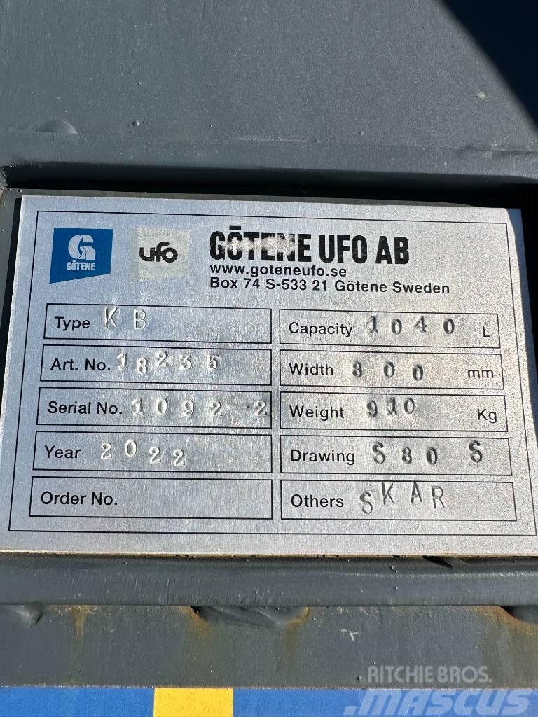 UFO KB-S80 Rupsgraafmachines