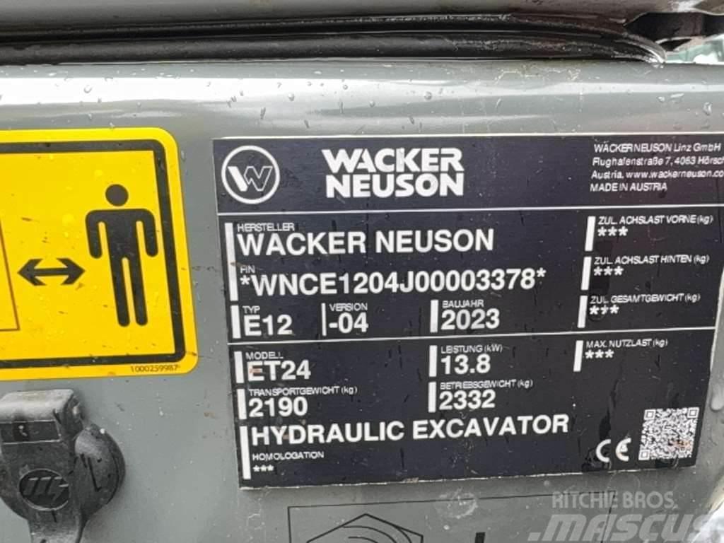 Wacker Neuson ET 24 Minigraafmachines < 7t