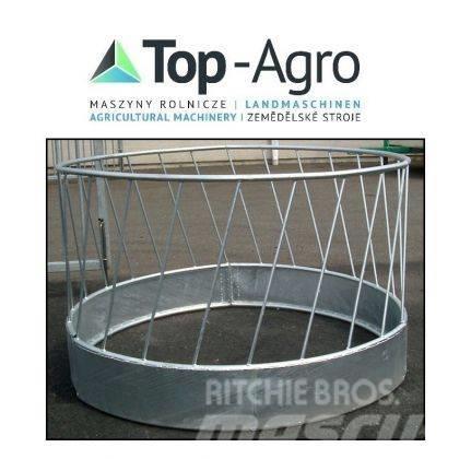 Top-Agro (RRF24) Round feeder, galvanized for 24 sheep, NEW Voermachines