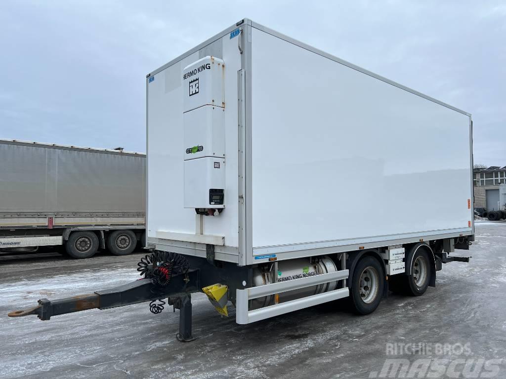HFR 2 axle Centralax Trailer ref.body+heating Koel-vries trailer