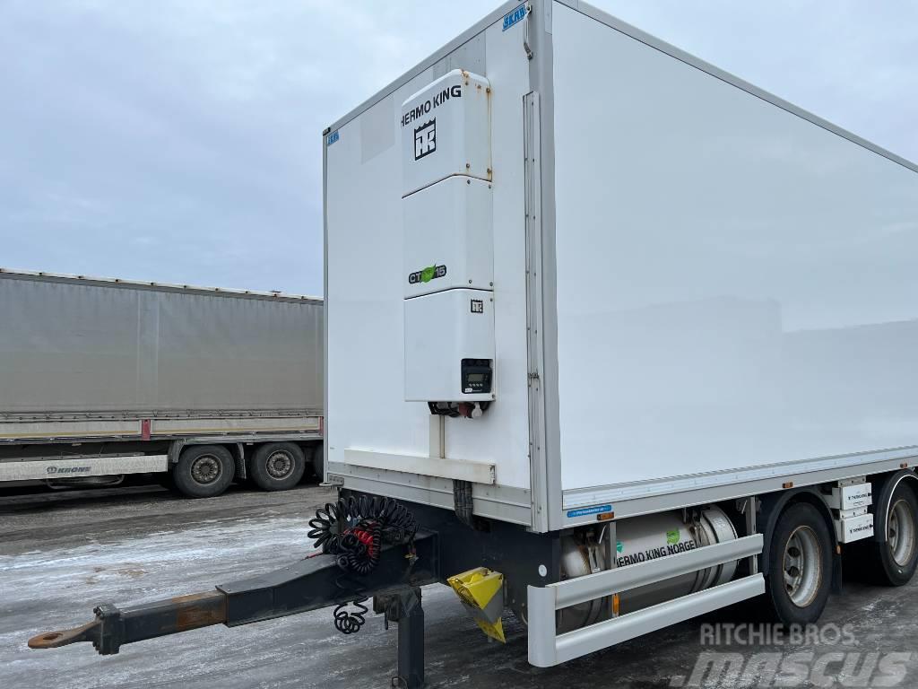 HFR 2 axle Centralax Trailer ref.body+heating Koel-vries trailer