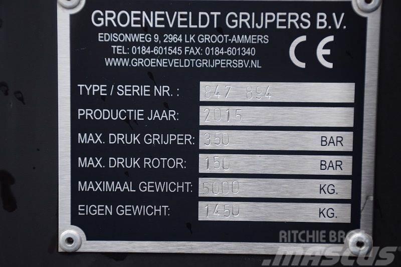  Groeneveldt houtgrijper EVAX 800-30-2-1650:894 Rollenklemmen