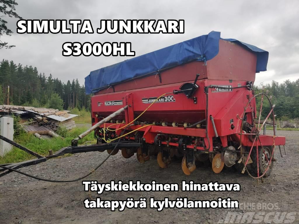 Simulta Junkkari S3000HL kylvölannoitin - VIDEO Zaaicombinaties