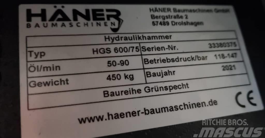  Häner HGS 600/75 Hamers en brekers