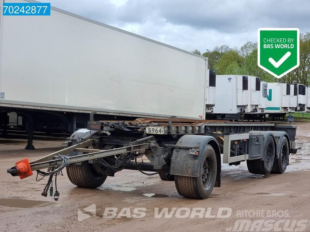 GS Meppel AIC-2700 N 3 axles TUV 02/25 Liftachse Containerchassis