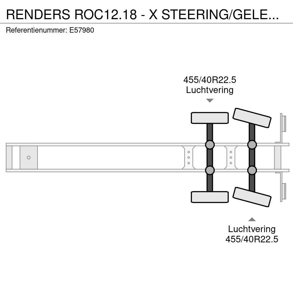 Renders ROC12.18 - X STEERING/GELENKT/GESTUURD Vlakke laadvloeren