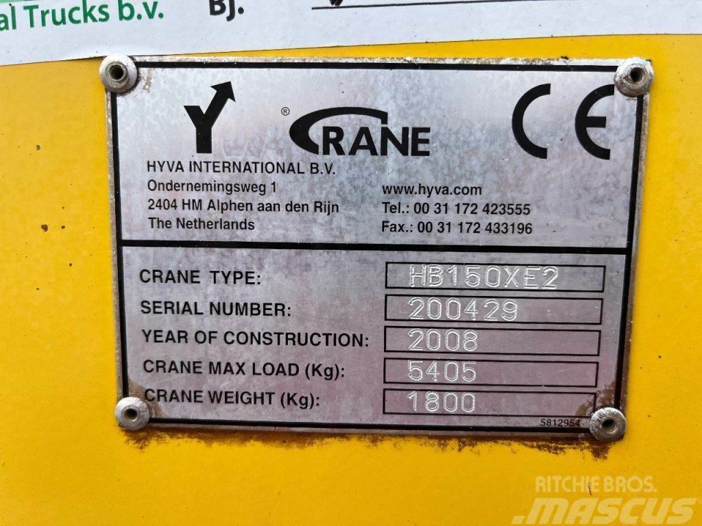 Hyva HB150 XE2 Crane / Kraan / Autolaadkraan / Ladekran Kranen voor alle terreinen