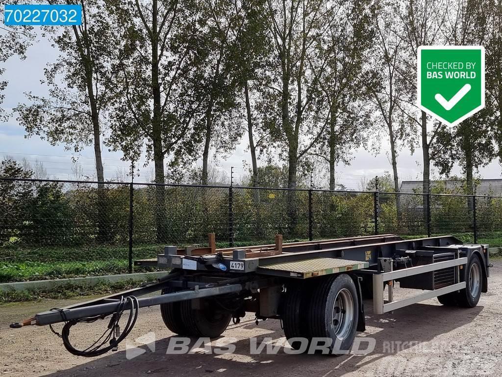 Kraker B U 10 10ST 2 axles Containerchassis