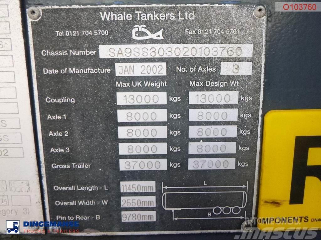  WHALE Vacuum tank inox 30 m3 / 1 comp + pump Stofzuigers