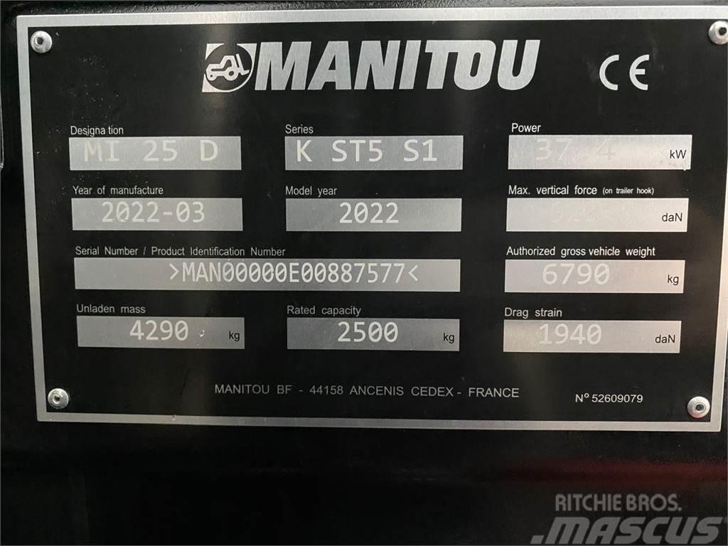 Manitou MI25D K ST5 Heftrucks overige