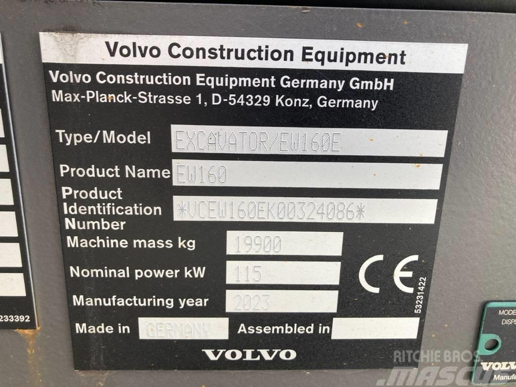 Volvo EW 160 E Wielgraafmachines