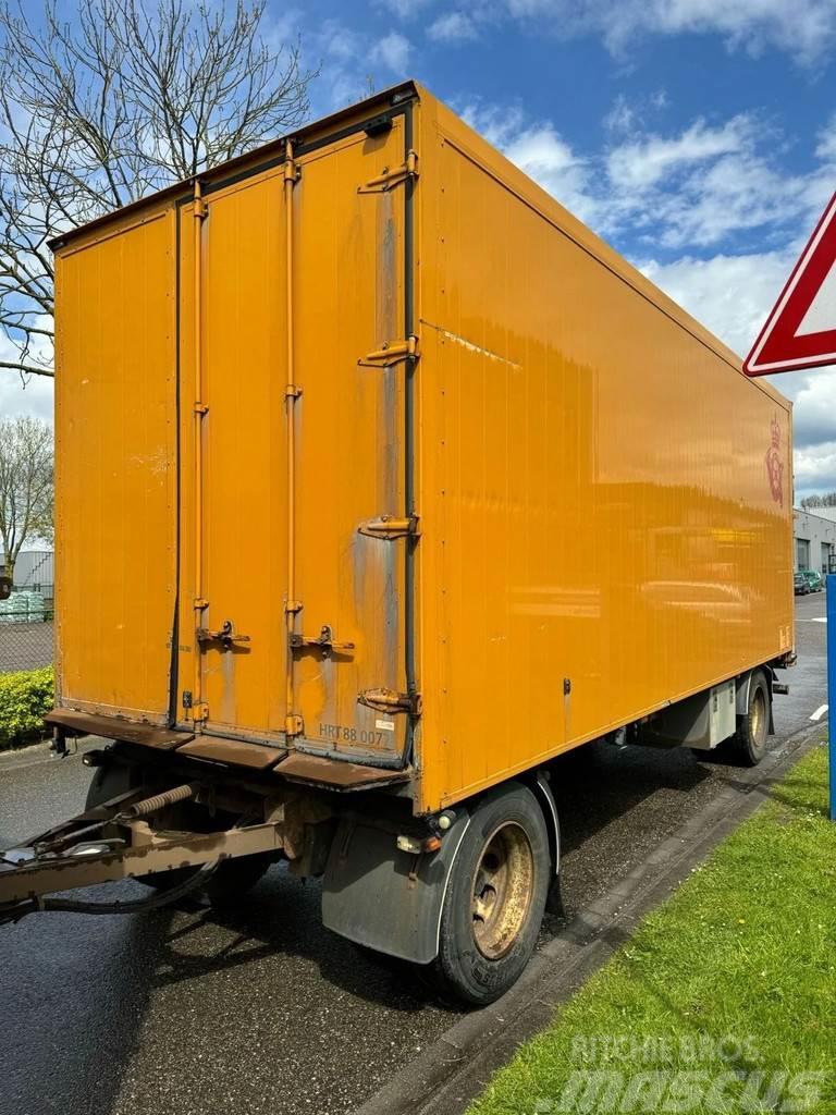  MTDK 2 AS - BPW + BOX 7,35 METER + CARGOLIFT ZEPRO Gesloten opbouw trailers
