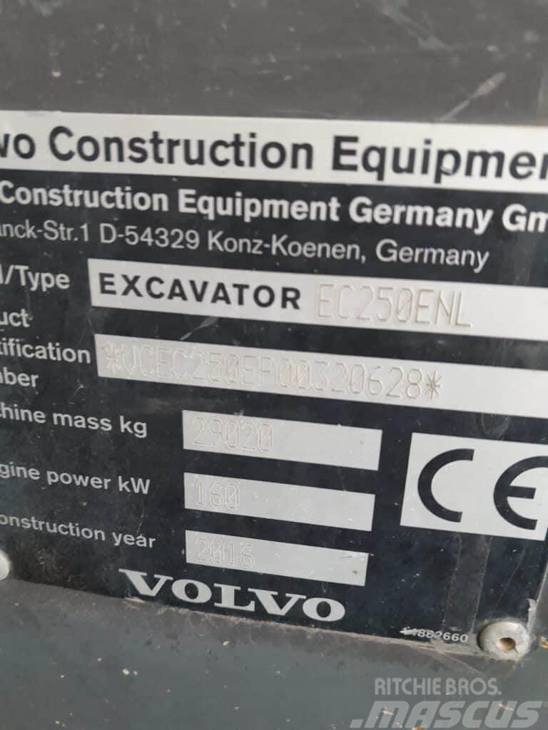 Volvo EC250ENL Rupsgraafmachines