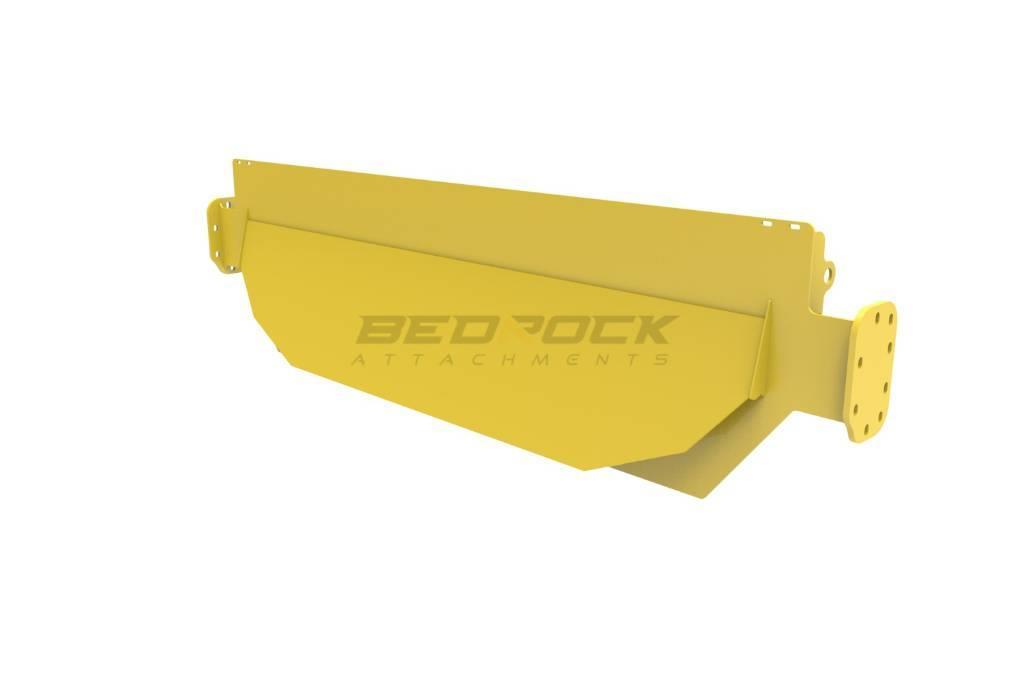 Bedrock REAR PLATE FOR BELL B45E ARTICULATED TRUCK TAILGAT Vorkheftruck voor zwaar terrein