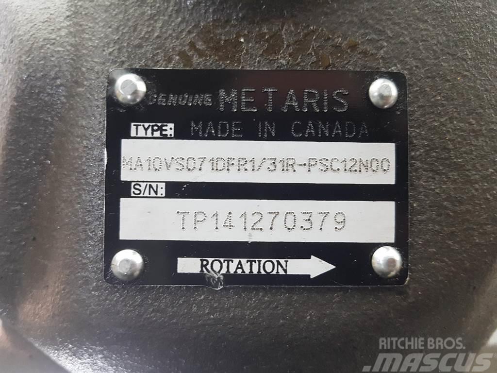  Metaris MA10VSO71DFR1/31R-PSC12N-Load sensing pump Hydraulics