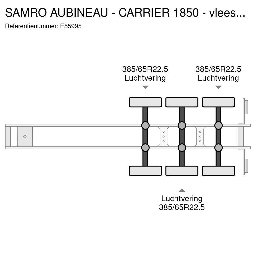 Samro AUBINEAU - CARRIER 1850 - vlees/viande/meat/fleisc Koel-vries opleggers