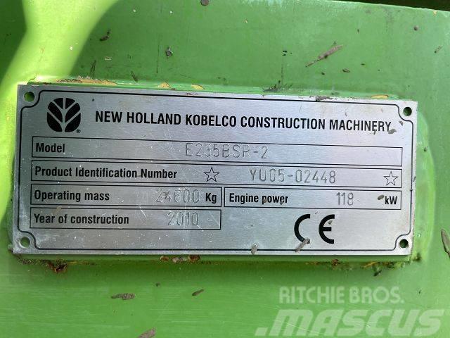New Holland Kobelco E 235SR-2ES *SWE Wimmer 3xLöffel*24600kg Rupsgraafmachines
