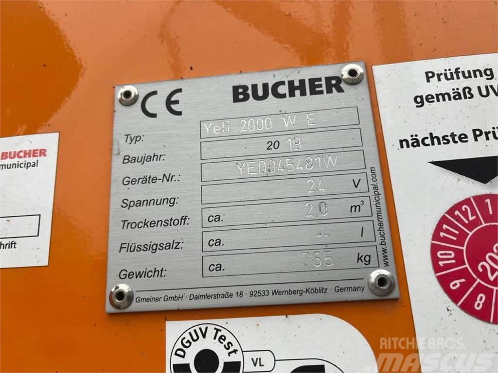 Bucher Gmeiner Streuer Streuautomat Yeti 2000 W E Overige terreinbeheermachines