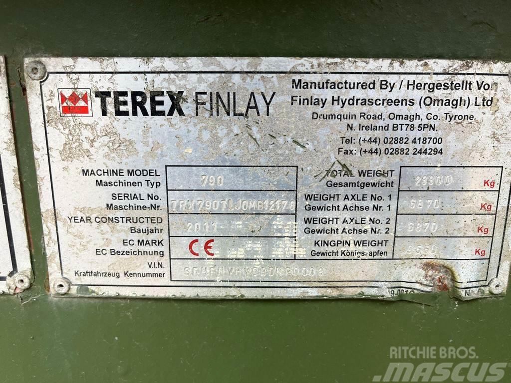 Terex Finlay 790 SCREENER PRODUCTIVITY UP TO 250 ton/h - Zeefinstallatie