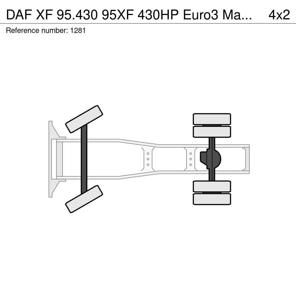 DAF XF 95.430 95XF 430HP Euro3 Manuel Gearbox Hydrauli Trekkers
