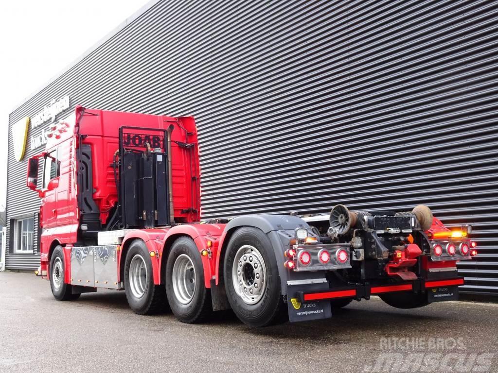 MAN TGX 35.500 8x4*4 / HAAKARM / ABROLKIPPER Vrachtwagen met containersysteem