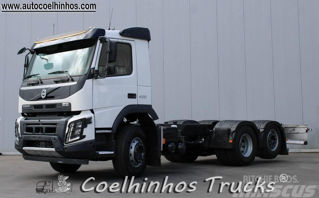 Volvo FMX 420 Chassis met cabine